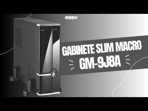 Vídeo de demonstração - Gabinete slim micro atx | GM9J8A+PP200