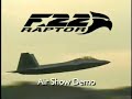 F22 using thrust vectoring.