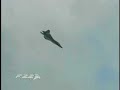F22 using thrust vectoring.