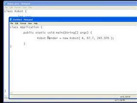 oop - This tutorial discusses the basic concepts of object oriented programming (OOP). This includes object behaviour and attributes aswell as constructors.