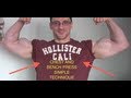 Best Chest Workout Tip For Big Pecs- Simple Bench Press Tip Really Works