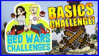THE BASICS CHALLENGE!? | Bedwars Challenges #10 | With NettyPlays