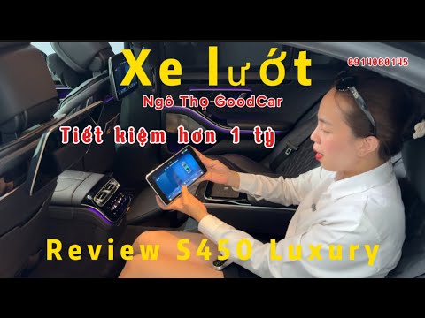 Khám phá Bầu Trời Công Nghệ MercedesBenz S450 Luxury siêu lướt - Tiết kiệm hơn 1tỷ đồng