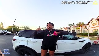 Jealous Ex Hits Man With Her Range Rover When He Moves On