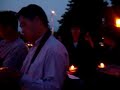 China Earthquake Candlelight Vigil