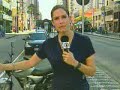 Ciclistas na Canaleta