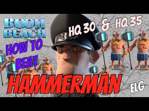 how to beat hammerman's hq level 35