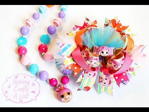 Chunky Bubblegum bead necklace tutorial (HOW TO)