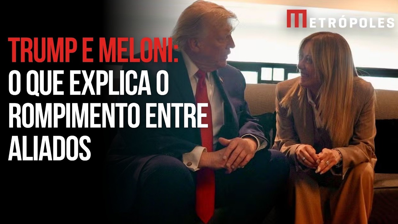 Trump x Meloni: foto, troca de farpas e crise entre aliados