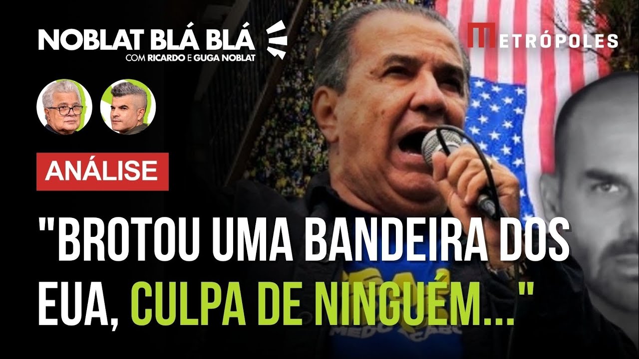 PEGOU MAL bandeira americana em ato bolsonarista: ninguĂ©m sabe quem foi e Malafaia quer vetar đ