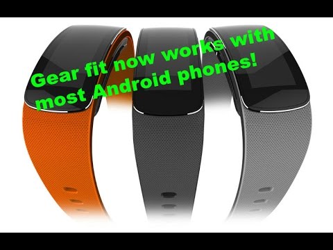 how to connect gear fit to s'health