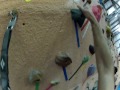 Huge Epic Rock Climbing Sport Lead Fall with GOPRO Camera