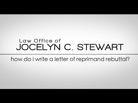 video-linktoworks-How Do I Write a Letter of Reprimand Rebuttal? - Law...