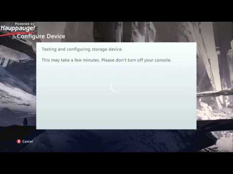 how to xbox format a usb