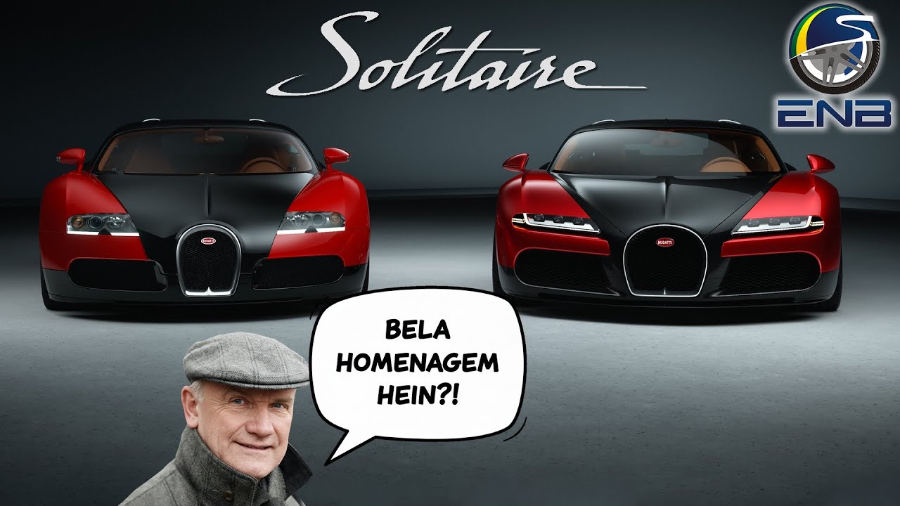 Nota #59 - Bugatti F.K.P Hommage, não é um restomod do Veyron