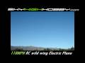 110mph super fast wild wing combat wing RC remote control zagi delta plane