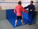 sambo trip into anklelock