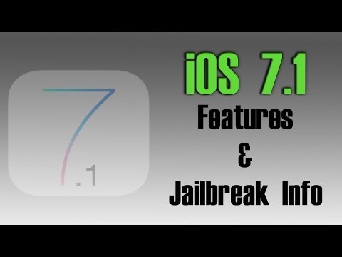 iOS 7.1 - New Features & Jailbreak Info!