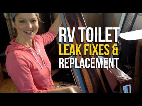how to remove rv toilet