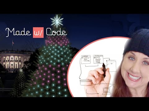 how to light up a christmas tree