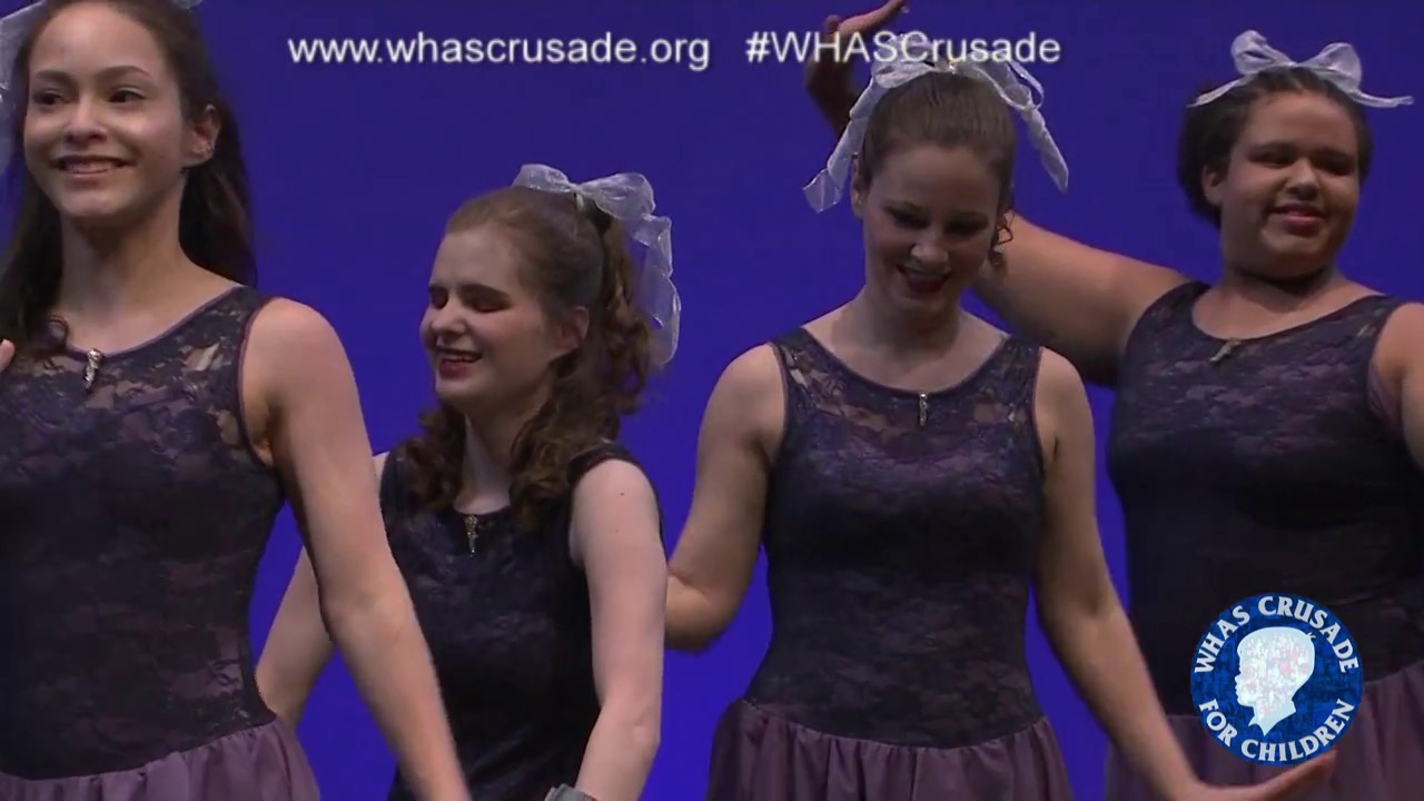 Miracle Dancers 2017 performance - 64th WHAS Crusade for Children
