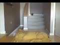 Dropping Eight Rubik's Cubes From a High Place