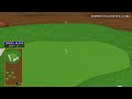 Golden Tee Great Shot on Monument Valley!