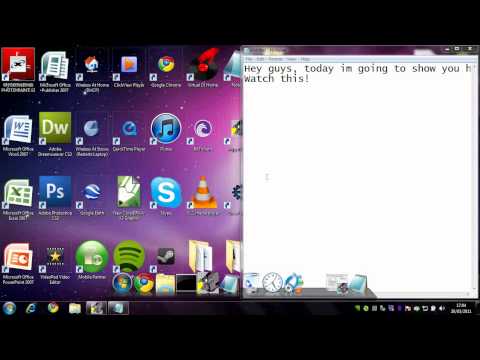 how to adjust icon size on desktop windows 7