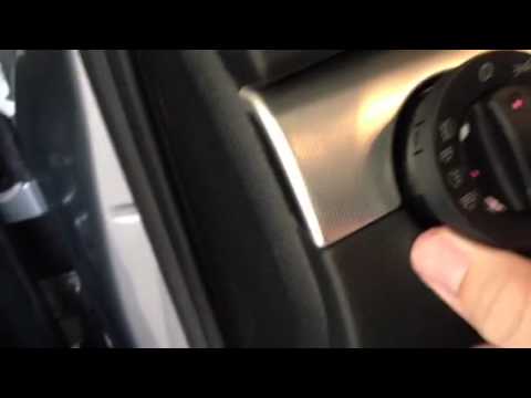 Remove headlight switch on Audi A4