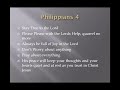 Philippians 4 Think on These Things Which Are