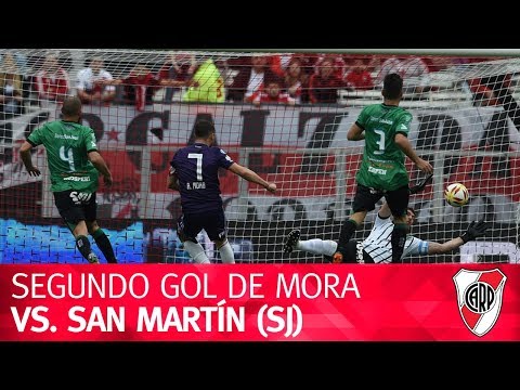 Segundo gol de Rodrigo Mora vs. San Martín (SJ)