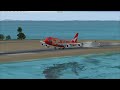 Qantas 747-400 Wunala Dreaming TIST Landing