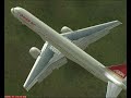 FS2004 Angkor B752 pousando em Siem Reap