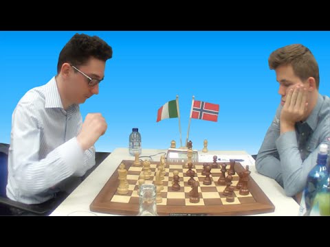 Fabiano Caruana vs Magnus Carlsen - 77th Tata Steel Chess Tournament 2015