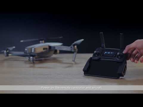 DJI Mavic Pro Platinum - Linking the Remote Controller