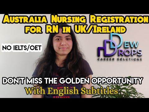 Australian Registration Process vis New Zealand for RN in UK/Ireland/US/Canada/Singapore | No IELTS