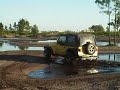 sarah drivin jeep in mudhole sarah drivin jeep in mudhole