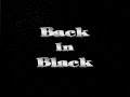 back in black