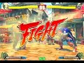 Street Fighter 4 IV Gameplay - Sagat vs Balrog