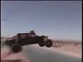 Sand rail jumping the canal, dunes