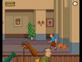 levels 1 and 2 level 1 train: tintin and his war against the china people level 2 hotel: now tintin must avoid blood thirsty dogs,waiters and ladies