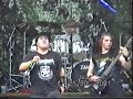 dutch deathmetal band absorbed at the czech republic nuclear stormfest 2001.
absorbed live clip: cover song from dismember - override the overture.

their inspiration came from the swedish oldschool death scene like old entombed, dismember, edge of sanity, grave, carnage, nihilist, nirvana 2002 .....
absorbed ex-members are now in bands like massive assault (oldschool death), autumn (poprock gothic) & the 8th sin (melodic deathmetal)& descent to hell (crust metal)
ex members, because after 6 years of existence absorbed rests in peace

in the years absorbed shared the stage with great bands like : vomitory - vader - hatesphere deranged - pungent stench - construcdead - pentacle - beheaded - god dethroned - pleurisy - mangeled - no denail - doro - disaster - crustacean - seenin red - makiladoras pulverizer - cerebral tumor - inhume - occult - altar - severe torture - dawn of decay - outburst - exhumed - seein red - grave - izegrim - the flinkstoneds - extreem exceem - thanatos - pulmonary abcess - and many more

absorbed: http://www.myspace.com/absorbed666
massive assault: http://www.myspace.com/massiveassault 
autumn: http://www.myspace.com/autumnband
the 8th sin: http://www.myspace.com/the8thsinnl
descent to hell: http://www.myspace.com/massiveassault666 
dirty bird (recording studio: http://www.myspace.com/freddesdirtybirdproductions