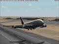 Emirates A340 Landing (OMDB)