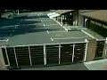 Dumb Biker Slams Full Speed Into Gate