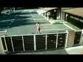 Guy On Motorcycle Does Wheelie And Crashes Into Gate