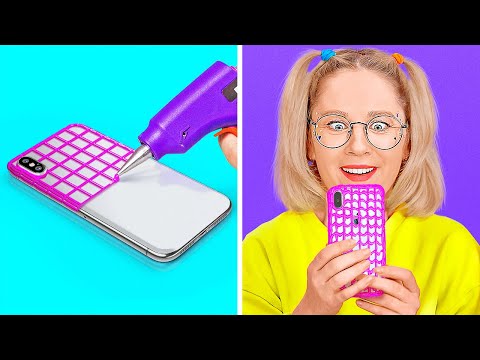 COOL DIY PHONE CRAFTING IDEAS || Cool And Easy Crafts And Hacks For Your Phone