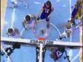 Kobe Bryant throws himself a pass off the backboard!