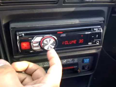 how to use jvc cd player kd-s36