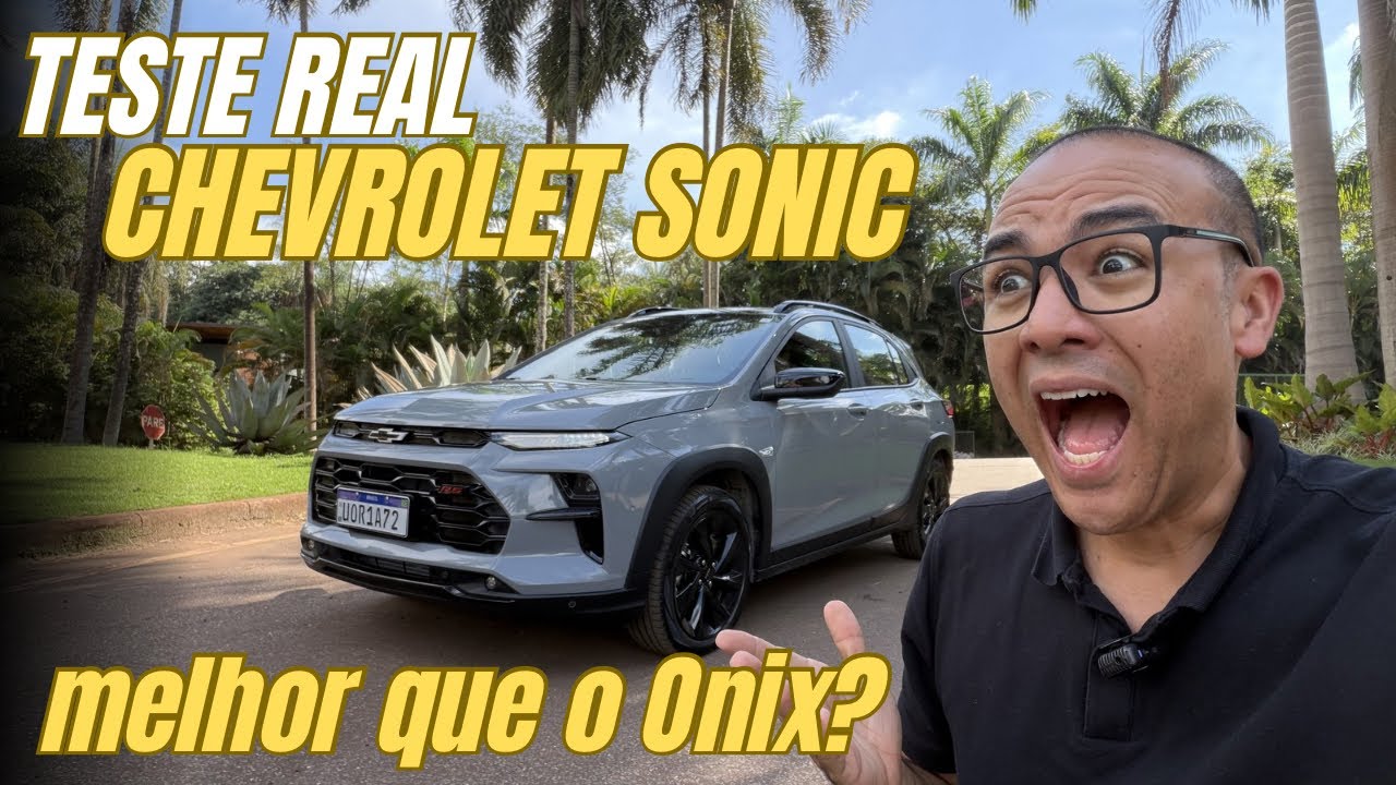 CHEVROLET SONIC É IGUAL AO ONIX? Teste real e consumo