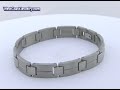 Titanium Men's Link Bracelet 10mm Wide - 8.5 Inches